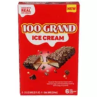 100 Grand Ice Cream Bar - 2 Fluid Ounce - 6 Count