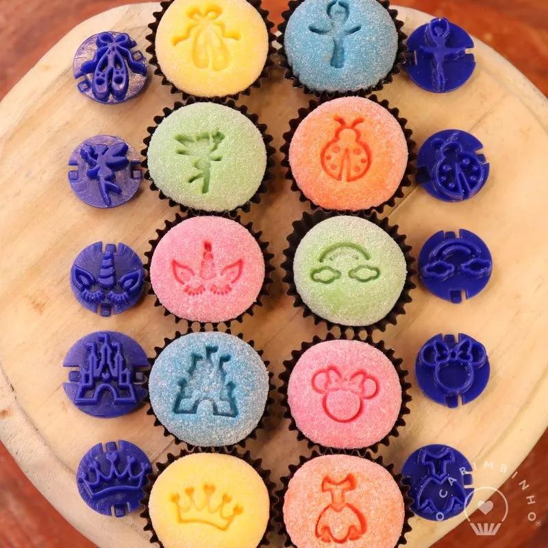 “Children’s Party #2” Embossing Candy Stamp Set(11 pieces) Festa Infantil 2