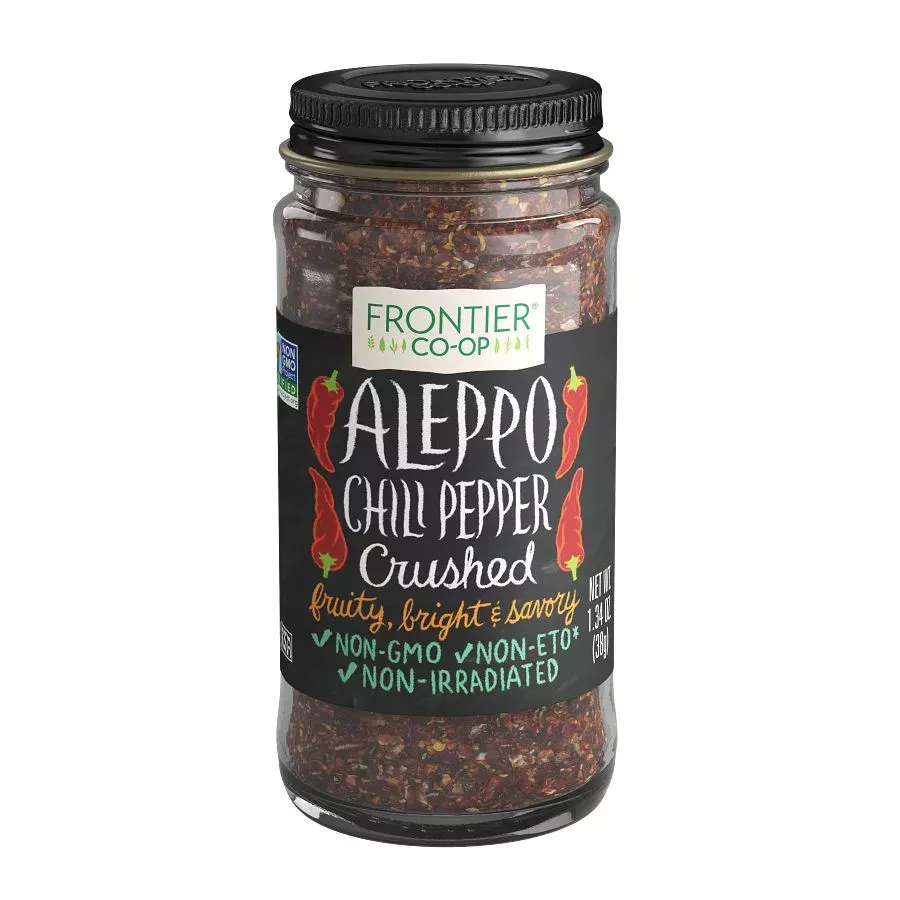 Frontier Co-op Aleppo Chili Pepper, Crushed 1.34 oz.