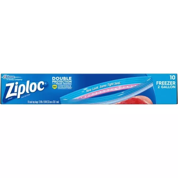 Ziploc 2-Gallon Freezer Bags