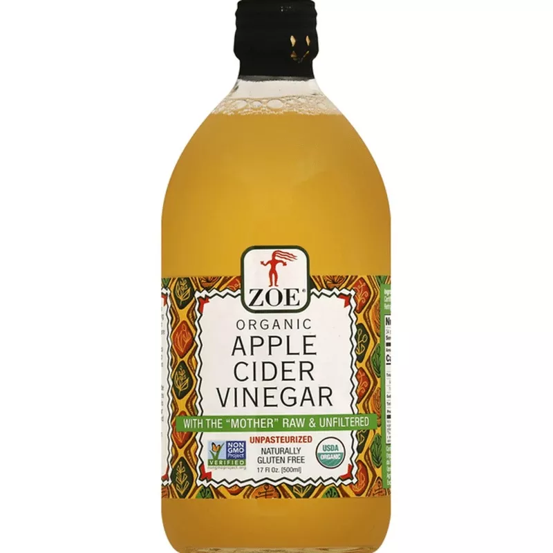 Zoe Organic Apple Cider Vinegar, 16.9 oz
