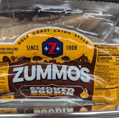 Zummo’s Smoked Boudin 12 Oz (4 Pack)